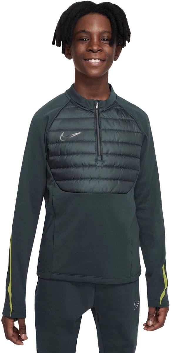 Nike nike therma-fit academy big ki in de kleur groen.