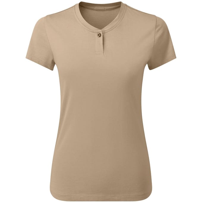 Premier Dames/dames Comis Duurzaam T-shirt (Khaki)