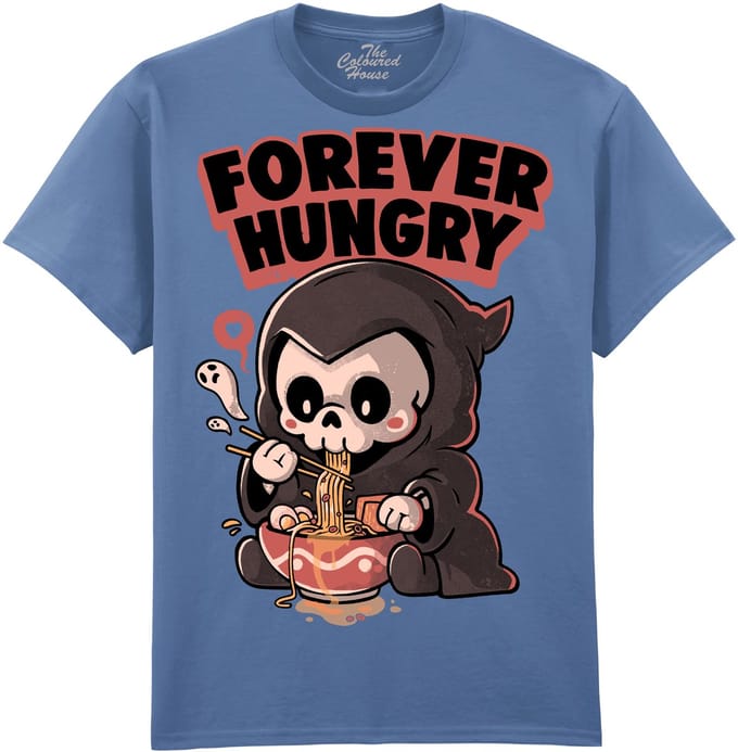 Forever Hungry The Coloured House T-shirt M
