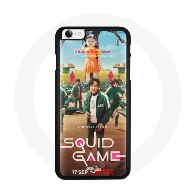 Coque Iphone 7 Squid Game Doll Red Light Green Light