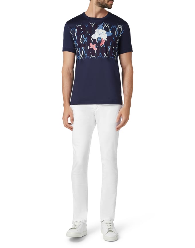 T-Shirt Ronde Hals Palms