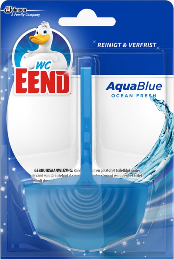 WC Eend - Toiletblok Aqua Blue - 6 x 40 GR - Voordeelverpakking