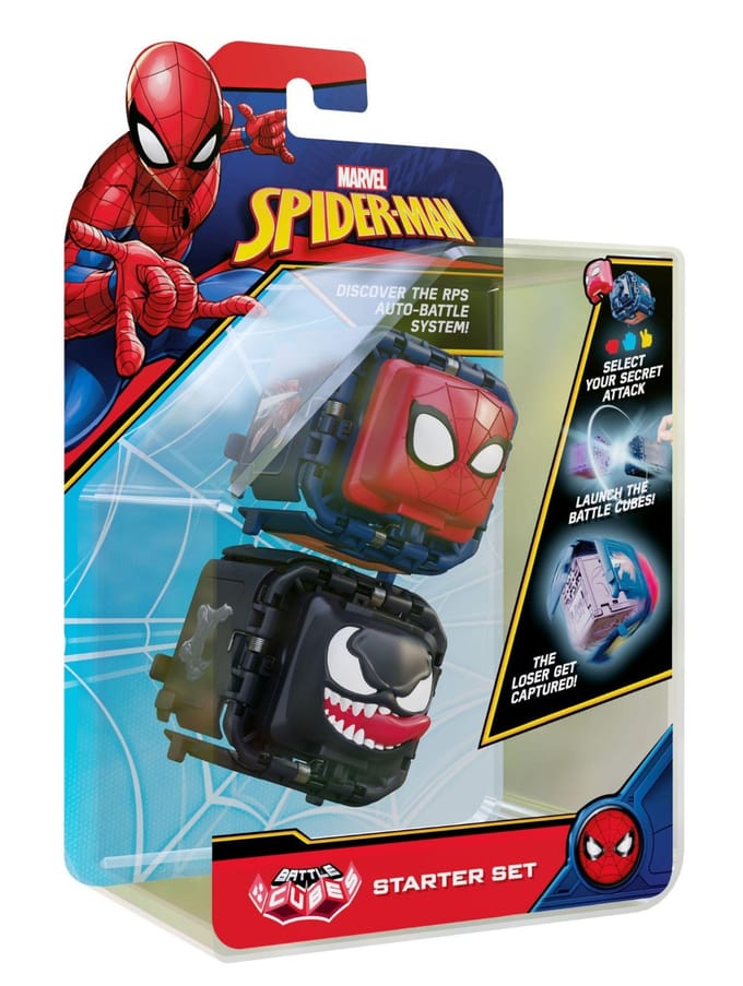 Spider-Man Marvel Spiderman Battle Cube - Spiderman vs Venom Poppetjes en figuren