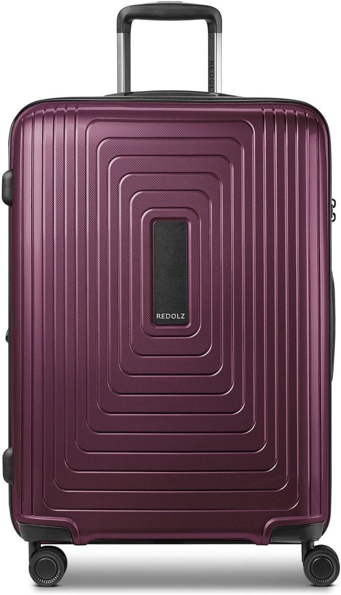 REDOLZ trolley Essentials 14 Trolley Aubergine Metallic paars 66cm