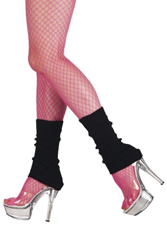 Boland - Beenwarmers Basic zwart Zwart - Volwassenen - Vrouwen - Hippie - 80's & 90's - Disco