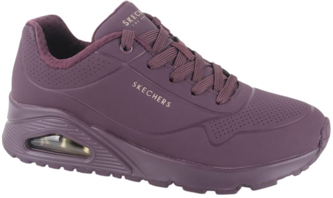 Skechers UNO - STAND ON AIR Dames Sneakers - Burgundy