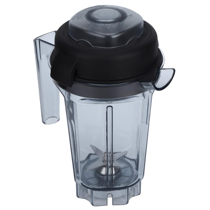 Transparante Voedselblender Container met Mesdeksel Vervangende Accessoires Geschikt voor Vitamix Container gray