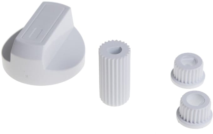 UNIVERSEEL - KIT UNIVERSEEL KNOP WIT -