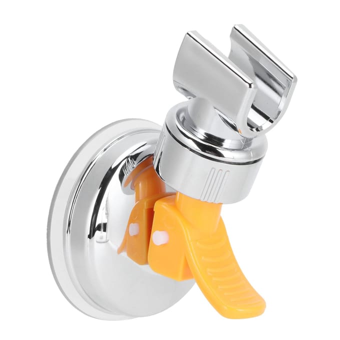 Verstelbare Douchekop Houder Zuignap Handdouche Beugel Badkamer Accessoires gray