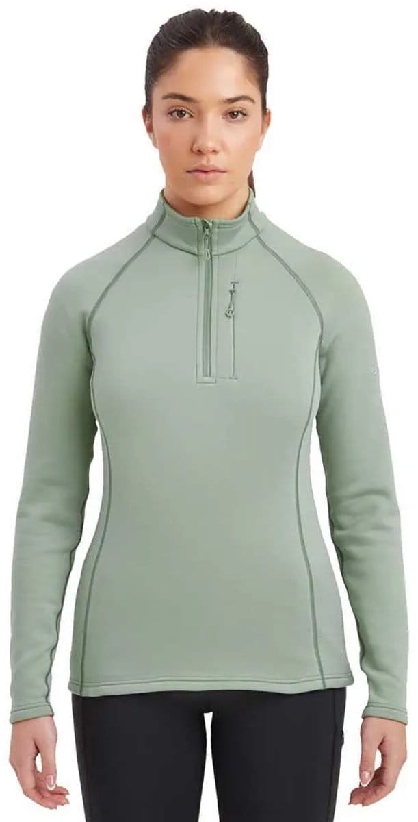 Montane Fury Fleece Met Halve Rits Groen L Vrouw