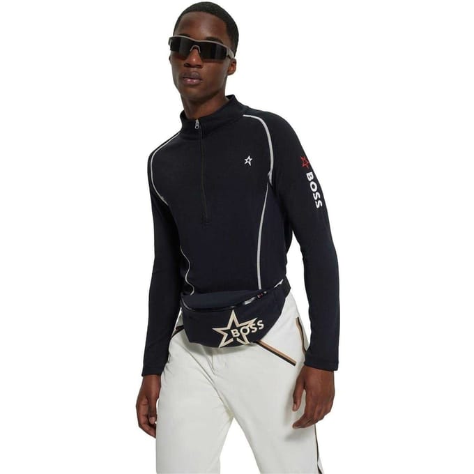 Boss Heren Sweatshirt met lange mouwen (Zwart)