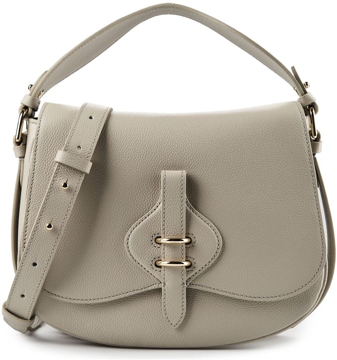Coccinelle Mavery Schoudertas Leder 27 cm - Dames - eucalipto