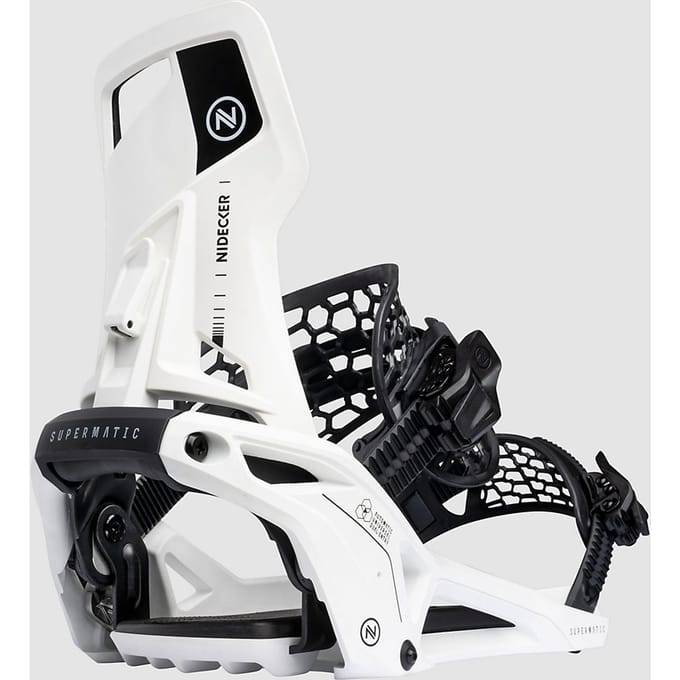 Nidecker OG Supermatic 25/28 Snowboardbindingen Wit S