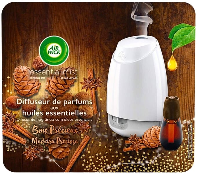 Air Wick Essential Mist - Starterkit - Edelhout - 20ml
