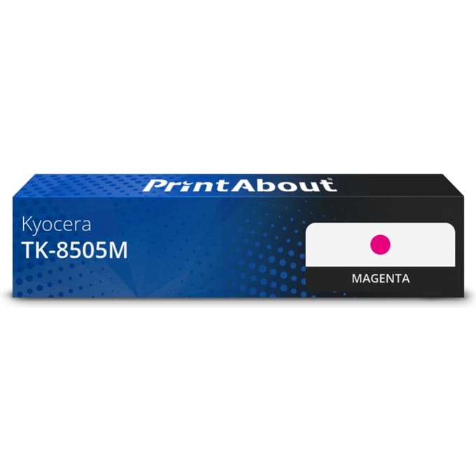 PrintAbout huismerk Toner TK-8505M Magenta Geschikt voor Kyocera