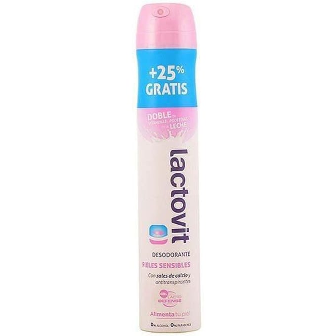 Deodorant - LACTOVIT - SENSITIVE - 200 ml - Hypoallergeen - Gemengd
