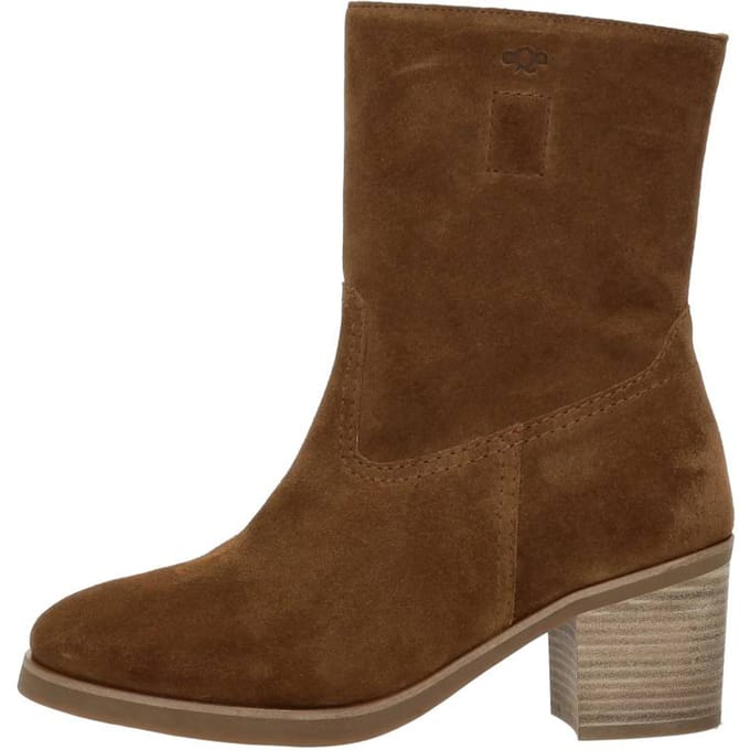 Dames Enkellaars Aqa A8477-a51 Greasy Brandy Cognac - Maat 41