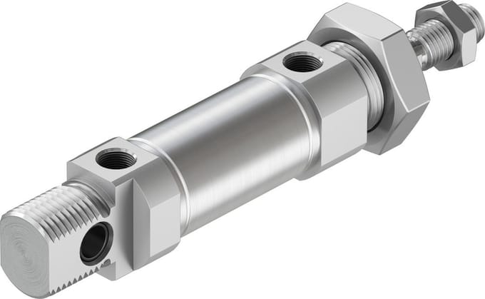 Festo Cilinder 25mm Boring 10mm Slag ISO 6432 Dubbelwerkend - 1908320 - P2CRD