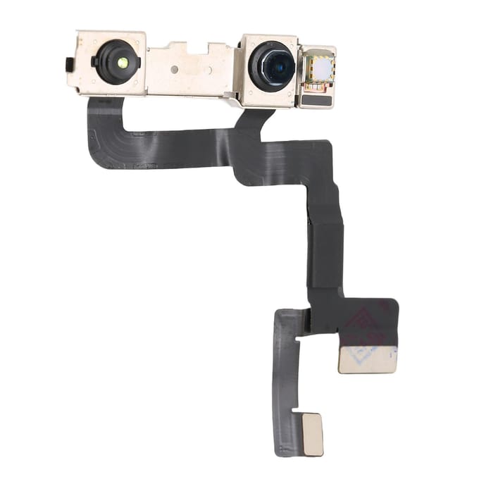 Câble Flexible de Caméra Avant Module de Remplacement Caméra Frontale avec Câble Flexible Capteur de Lumière pour Réparation d'IPhone 11 gray
