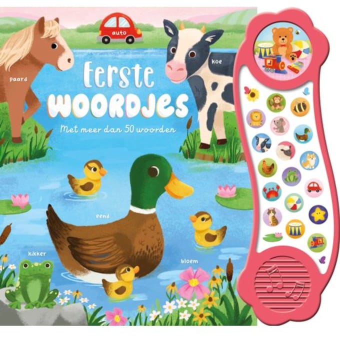 Eerste Woordjes - 18-Geluidenboek - James Phoenix