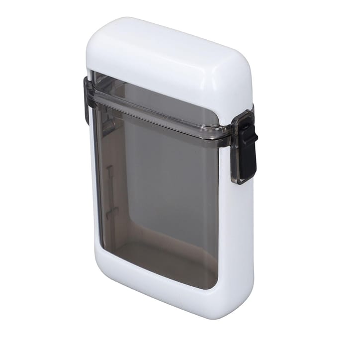 Waterdichte Zakhoes Transparante Afdichting Multifunctionele Waterdichte Badgehouder Case White wit