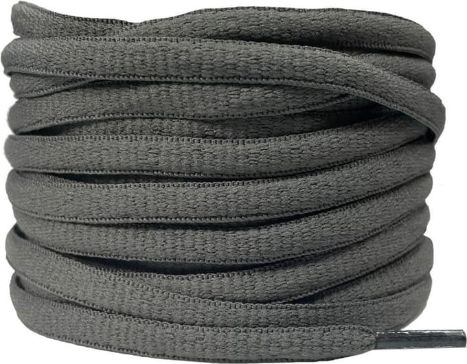 Ovale veters Grijs voor O.A. SB Dunk - hardloopschoenen 160cm