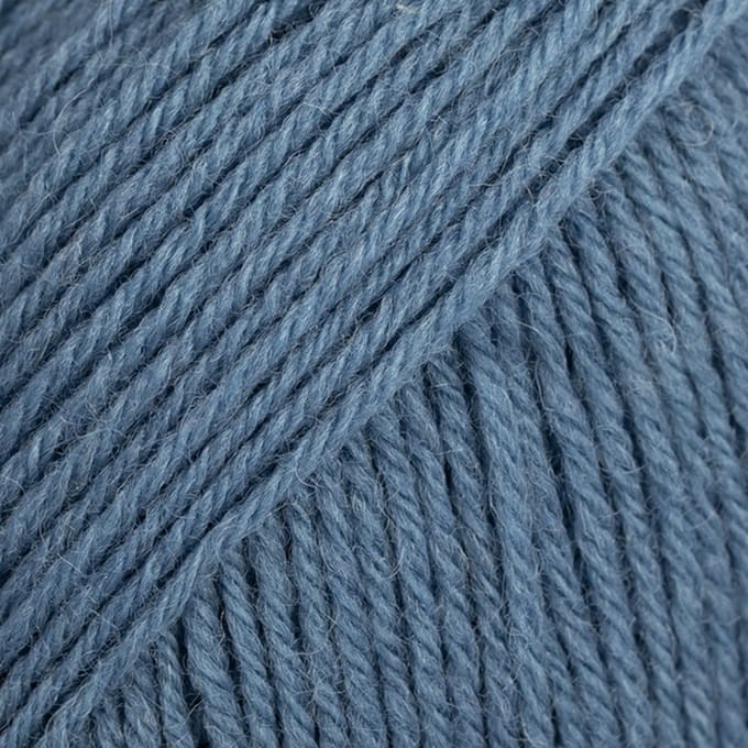 DROPS Fabel Uni Colour - 103 grijsblauw - Wol Garen