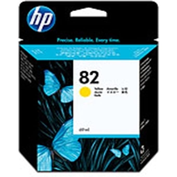 HP C4913A nr. 82 inktcartridge geel (origineel)