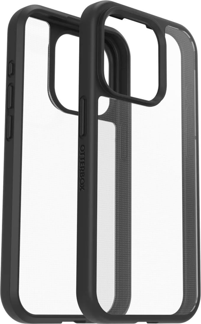 Geschikt voor OtterBox React Apple iPhone 15 Pro Hoesje - Zwart