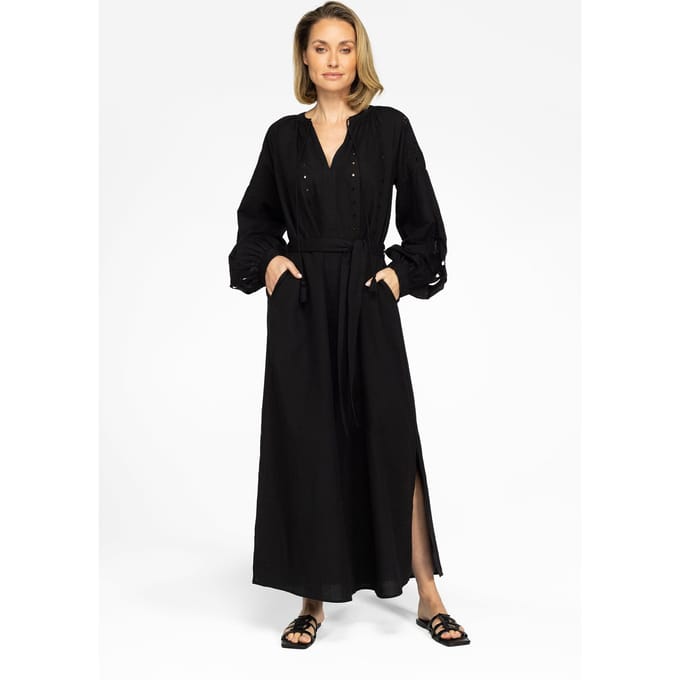 Ibana Dalma Black Taglia: 34 | Maxi abiti Outlet | Donna | Nero