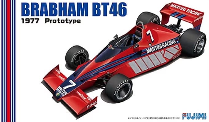 Fujimi Modelbouwpakket Militaire voertuigen - 09185 Brabham BT46 - 1977 Prototype Plastic - 1:20 - Modelbouw