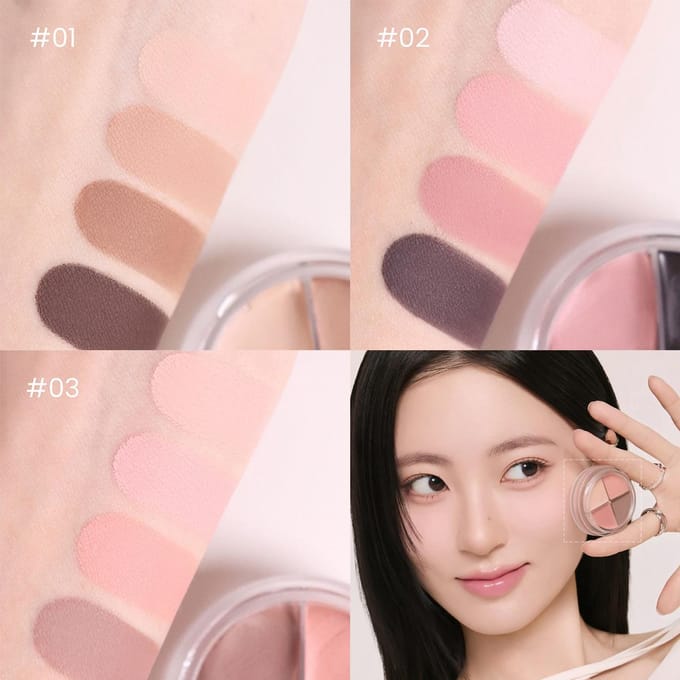 Romand Rom&nd HANALL EYEPOT LINER 01 TAUPE MARRON POT beige