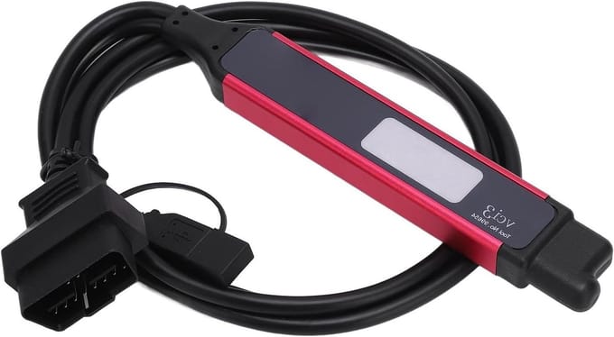 Diagnostische Scantool - Motorfoutcode Lezer - Voertuigen Analyseren - Wifi Draadloze Verbinding - 22 x 15 x 6 cm - Grijs