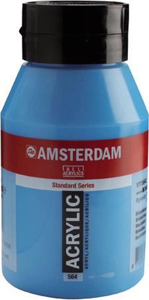 Amsterdam Acrylverf 564 Briljantblauw 1L