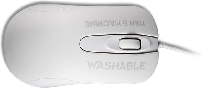 Man & Machine C Mouse muis Medisch Ambidextrous USB Type-A Laser 1000 DPI