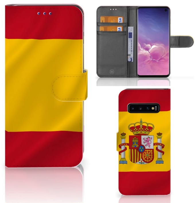 Samsung Galaxy S10 Bookstyle Case Spanje