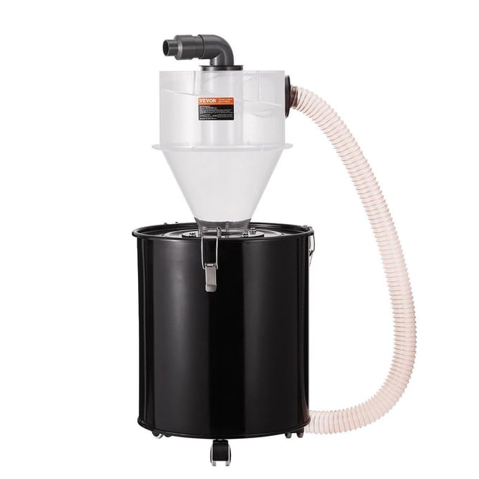 Cycloonstofafscheider met Tank Stofzuigerafscheider 4  voor 50L Tank