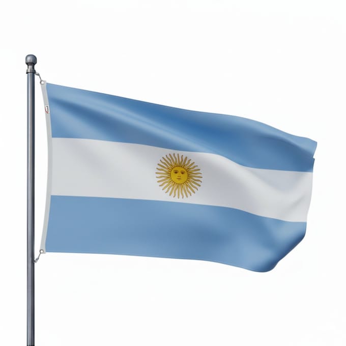 Trasal - vlag Argentinië - argentijnse vlag 150x90cm
