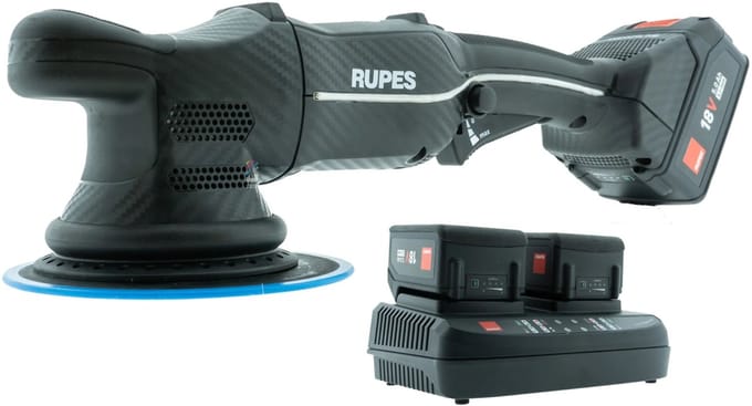 RUPES HLR21 iBrid Accu Polijstmachine 150mm - 18 Volt - STD-set
