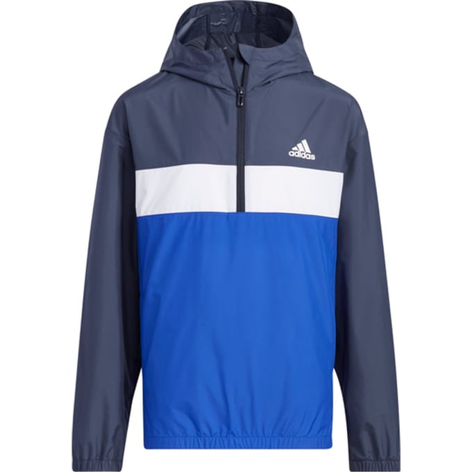 Adidas Sportswear Woven Anorak Jas Kids Blauw