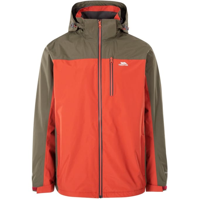 Trespass Heren Hinderclay TP75 Waterdichte jas (Salsa)