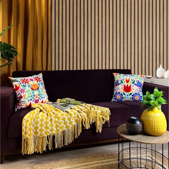 Gek op kussens! Sierkussen bold tulip #3 | 45 x 45 cm | katoen/polyester