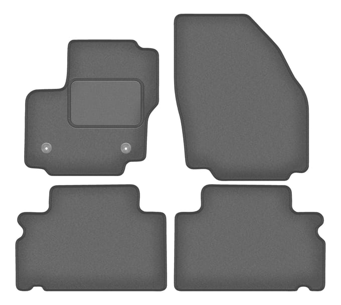 Grafiet automatten voor: Ford S-MAX MK1 minivan (2012-2015)
