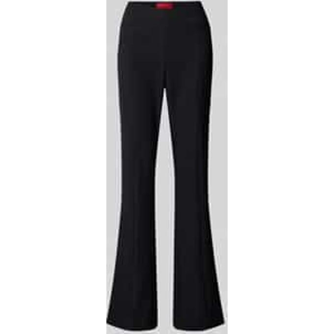 Regular fit bell bottom en naadritssluiting, model 'HALARAN'