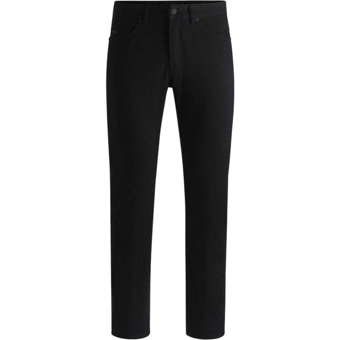 Boss Heren H-Delaware5 Slim Broek (Zwart)