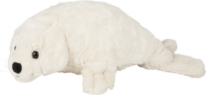 Ravensden Pluche knuffel Witte Zeehond van 40 cm - speelgoed zeedieren