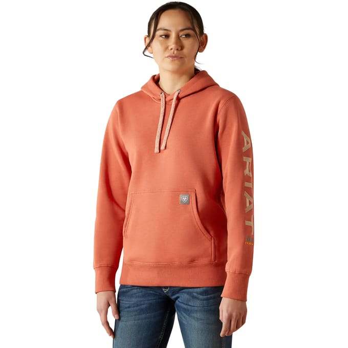 Dames Hoodie Ariat Rebar Graphic