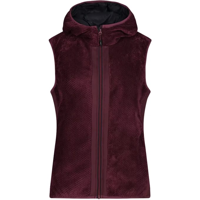 Dames mouwloze hoodie fleece CMP High Loft