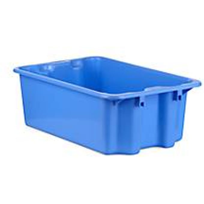 Draaistapelbak FB 601, 30 l, blauw