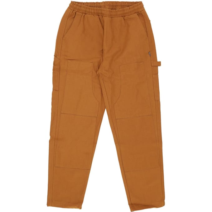 Lange canvas herenbroek Carpenter Caramel
